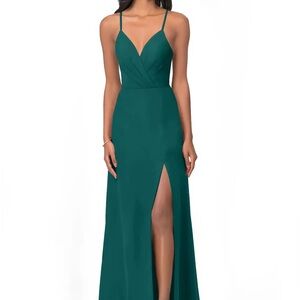 Azazie Everleigh in peacock